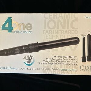 4One Curling Iron Set with Tourmaline Ceramic Technology